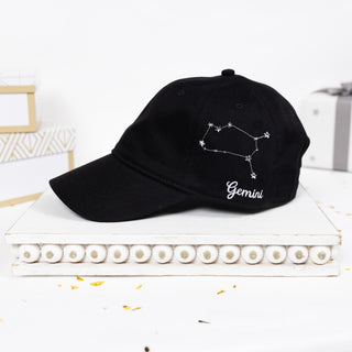 Gemini Black Adjustable Hat