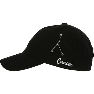 Cancer Black Adjustable Hat