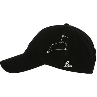 Leo Black Adjustable Hat