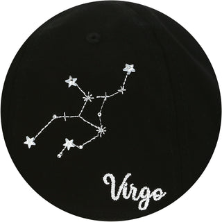 Virgo Black Adjustable Hat