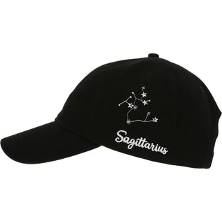 Sagittarius Black Adjustable Hat