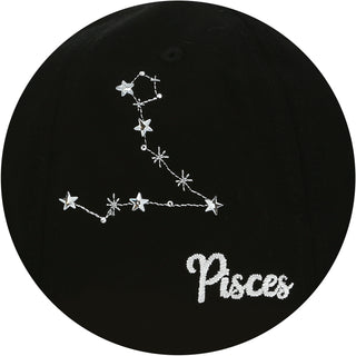 Pisces Black Adjustable Hat