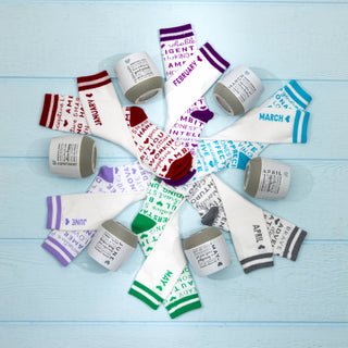 January M/L Unisex Crew Sock