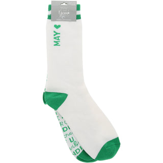 May M/L Unisex Crew Sock