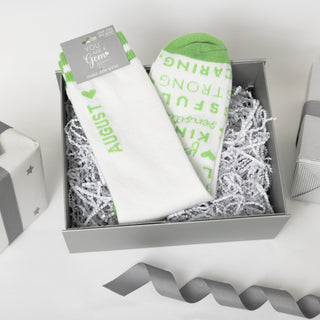 August M/L Unisex Crew Sock