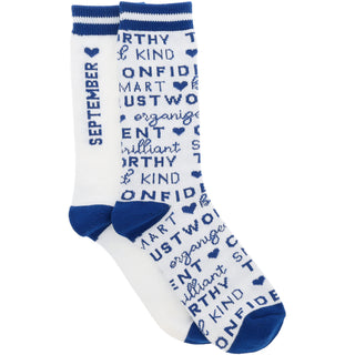 September Unisex Crew Sock