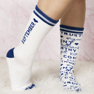 September M/L Unisex Crew Sock