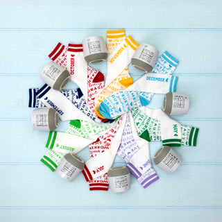 November M/L Unisex Crew Sock