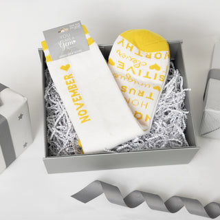 November M/L Unisex Crew Sock