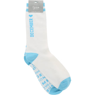 December Unisex Crew Sock