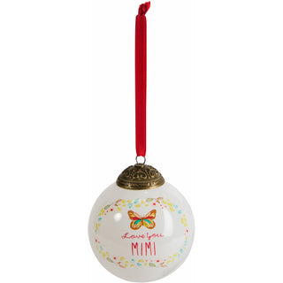 Mimi 80mm Glass Ornament