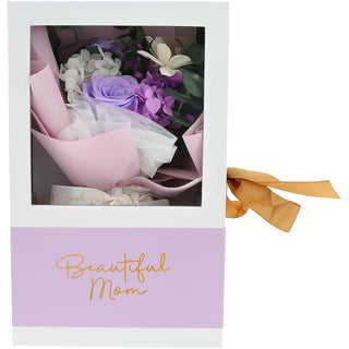Mom Purple Preserved Floral Bouquet