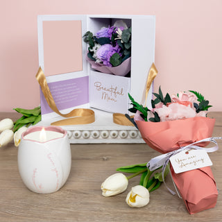 Mom Purple Preserved Floral Bouquet