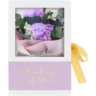 Thinking Of You Purple Preserved Floral Bouquet