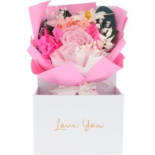 Love You Pink Preserved Floral Bouquet