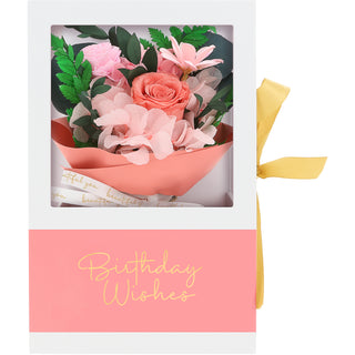 Birthday Coral Preserved Floral Bouquet