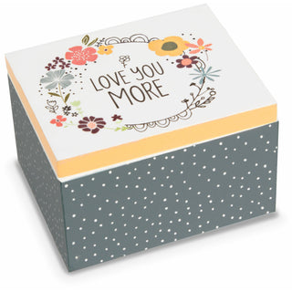 Love You 2.25 x 2 x 1.5 MDF Trinket Box