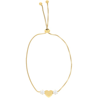 Love You Bitch 18K Gold Plated Adjustable Bracelet