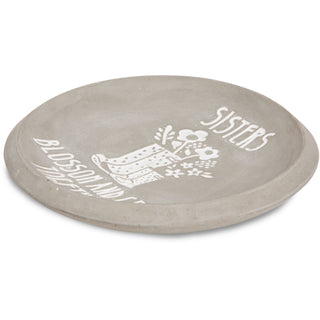 Sisters 5" Cement Keepsake Dish