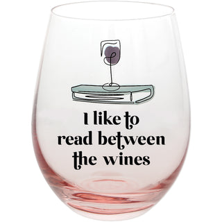 Between the Wines 18 oz Stemless Wine Glass