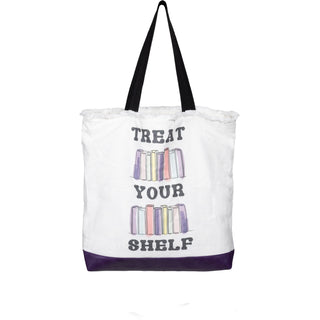 Treat Your Shelf Canvas Tote Bag