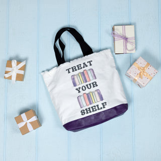 Treat Your Shelf Canvas Tote Bag