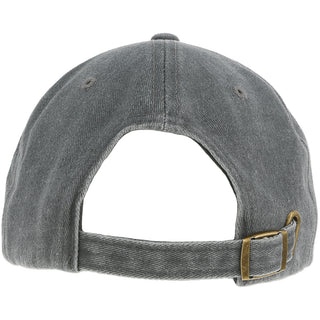 Book Down Gray Adjustable Hat