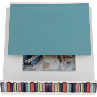 Reading MDF Book/Tablet Stand with Frame (Holds 6" x 4" Photo)