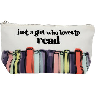 Books Zippered Pouch