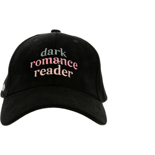 Dark Romance Black Suede Adjustable Hat