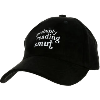 Smut Black Suede Adjustable Hat
