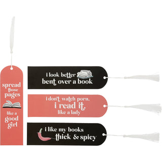 Spicy Bookmark Bookmark Gift Set - Set of 4