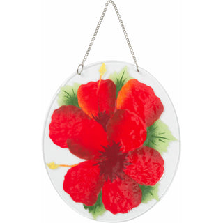 Hibiscus 7" Suncatcher