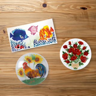 Rose 14" Round Plate