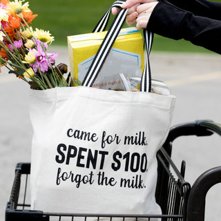 Came for Milk 100% Cotton Twill Gift Bag