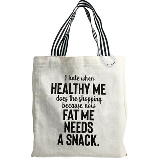 Healthy Me 100% Cotton Twill Gift Bag