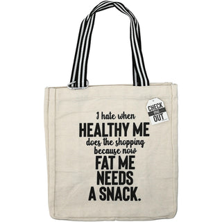 Healthy Me 100% Cotton Twill Gift Bag