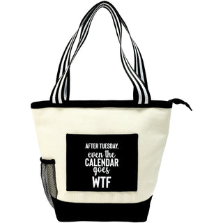 After Tuesday Insulated Canvas Lunch Tote