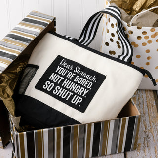 Dear Stomach Insulated Canvas Lunch Tote