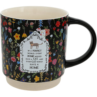 Cat Home 18 oz Mug