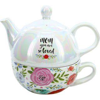 Mom Tea for One
(14.5 oz Teapot & 10 oz Cup)