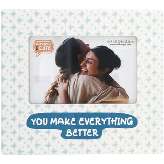 Better 7.25" x 8" Ceramic Frame (Holds 6" x 4" Photo)