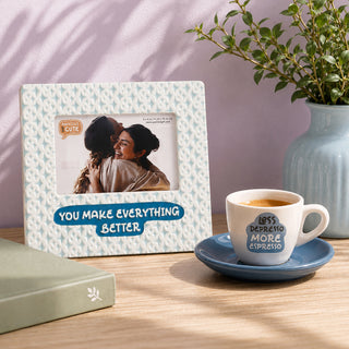 Better 7.25" x 8" Ceramic Frame (Holds 6" x 4" Photo)