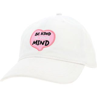 Be Kind White Adjustable Hat