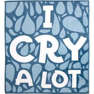 Cry A Lot 50" x 60" Royal Plush Blanket
