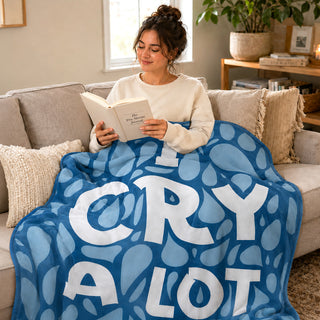 Cry A Lot 50" x 60" Royal Plush Blanket