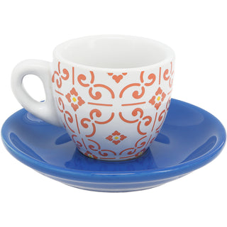 Buenos Días 2.5 oz Espresso Cup and Saucer