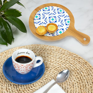 Buenos Días 2.5 oz Espresso Cup and Saucer