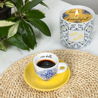 Ciao Bella 2.5 oz Espresso Cup and Saucer