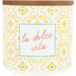 La Dolce Vita 14 oz - 100% Soy Wax Reveal Candle Scent: Lemon Verbena